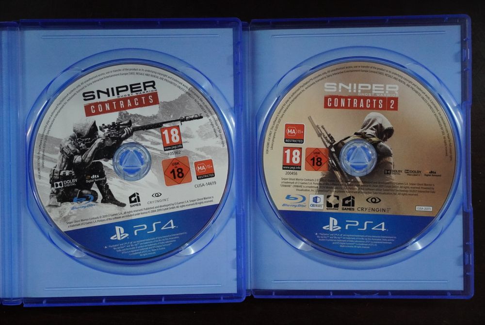 Zestaw Sniper Ghost Warrior Contracts 2 gry gra PS4 Playstation 4