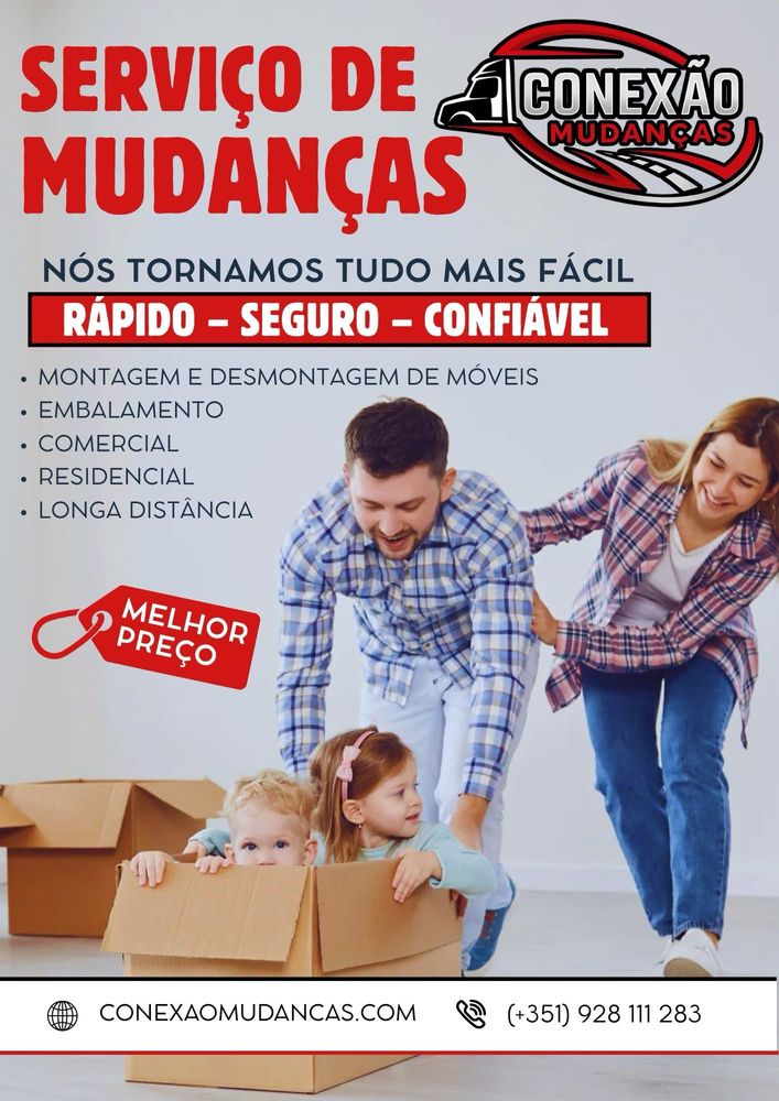 Transportes e Mudanças - VILA FRANCA DE XIRA