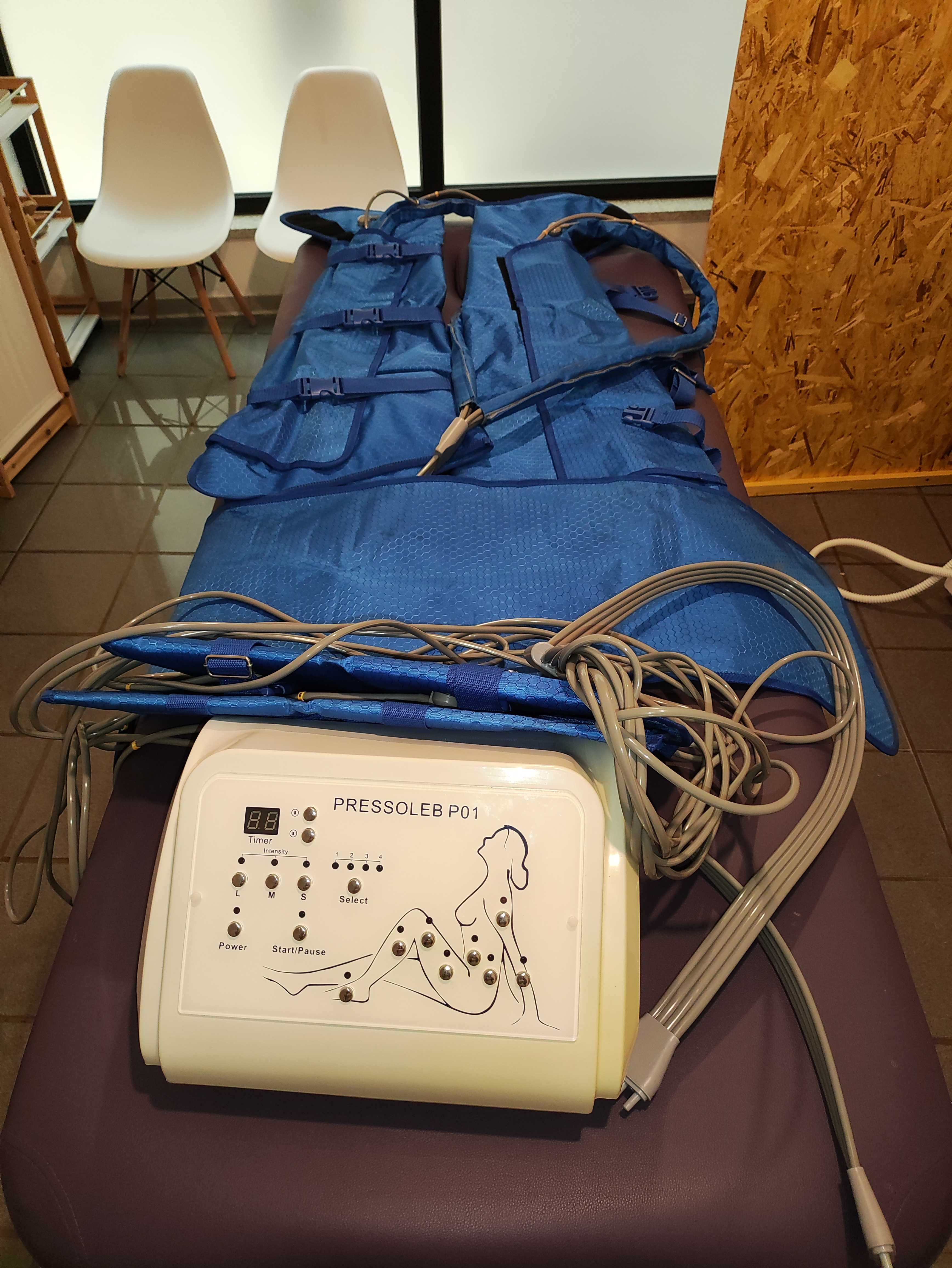 Pressoterapia profissional "Pressoleb P01"