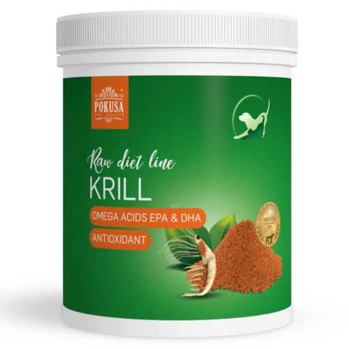 Pokusa RawDietLine Krill - liofilizowana mączka kryla 700 g