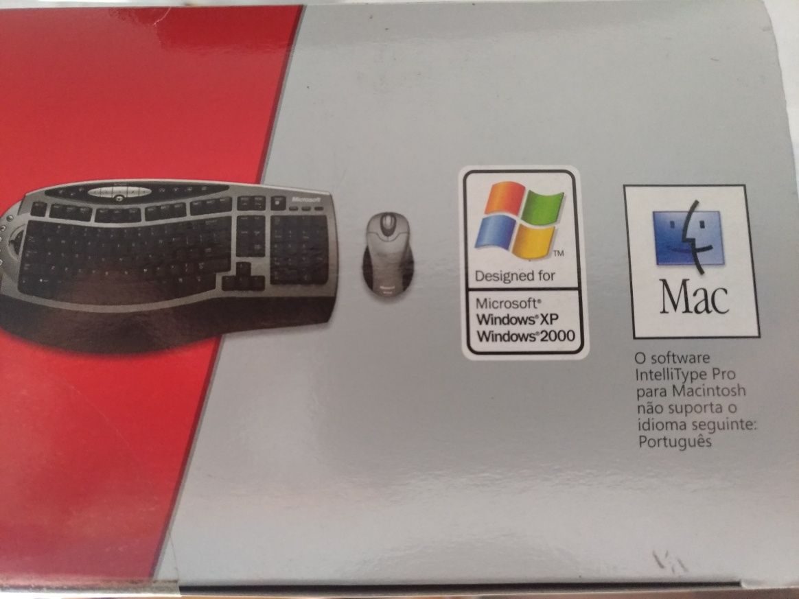 Teclado Microsoft wireless optical desktop 3.0 comfort edition