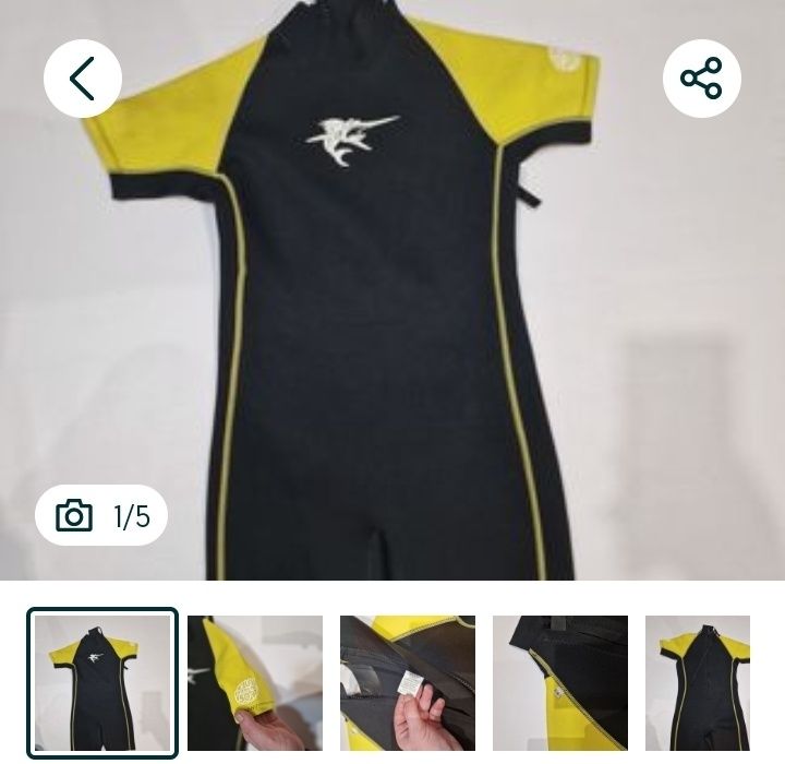 Kombinezon twf do pływania