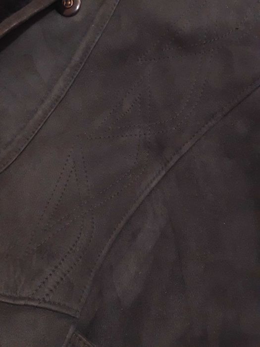 Куртка з овчини нова, модний крій. Original shearling, Італія. Рр48-50
