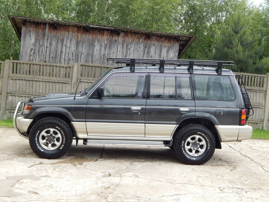 Bagażnik dachowy Mitsubishi Pajero II, 91-00 r. z siatką