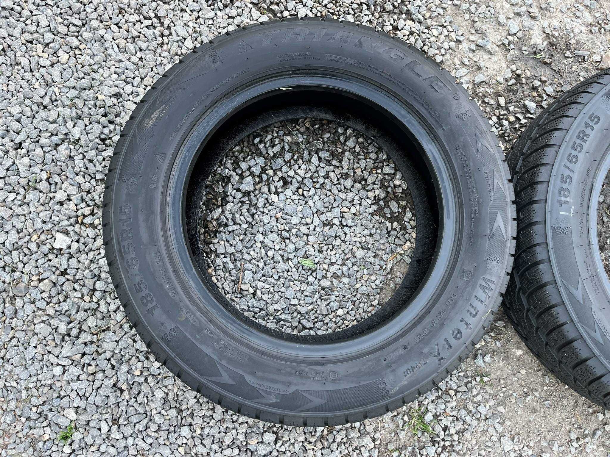 Opony 185/65R15 Triangle WinterX TW401 Zima 2sztuki 5,58mm bieżnika