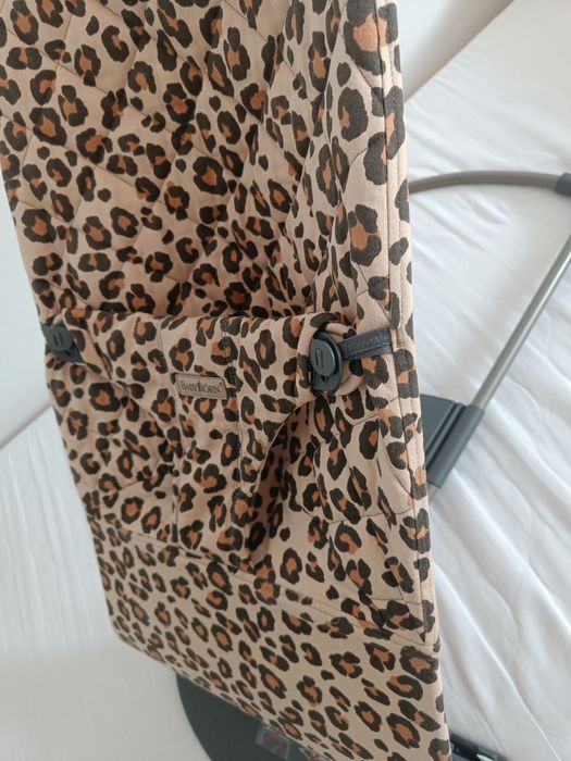 Babybjorn leżaczek Bujaczek panterka limitowany