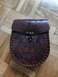 Bolsa de Couro Estilo Céltico