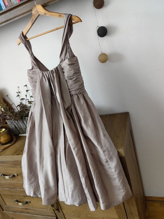 Sukienka dla druhny/na ślub/przyjęcie, Marks & Spencer, 100% jedwab,