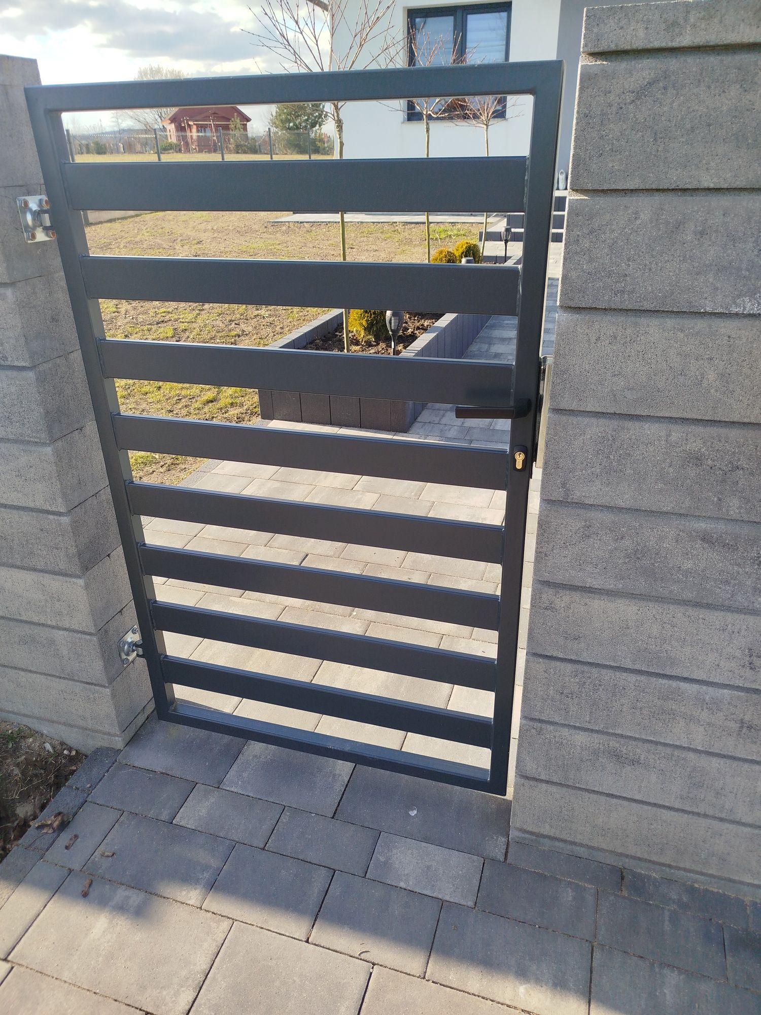 Brama przesuwna palisadowa 5m swiatlo