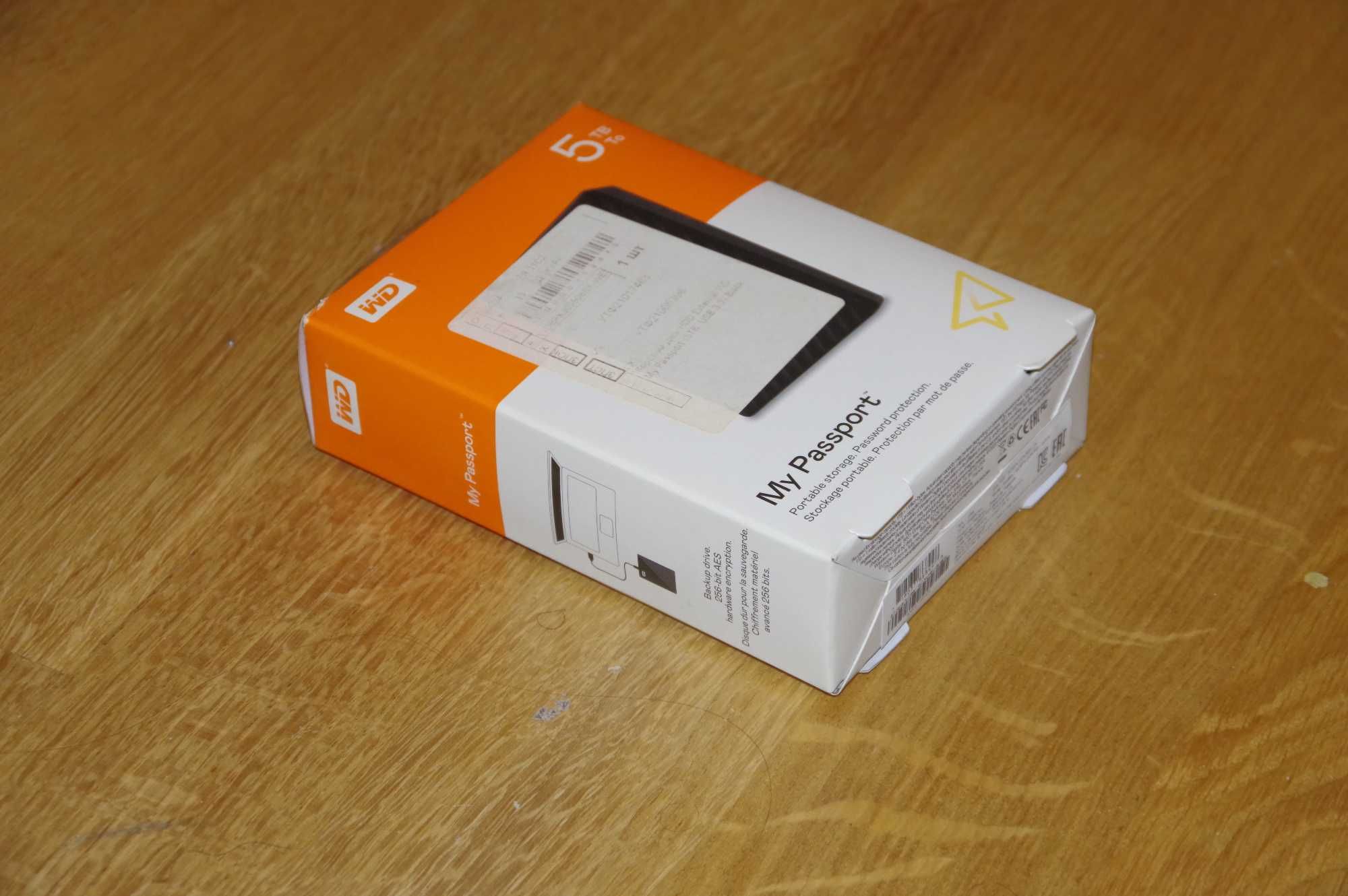 Жорсткий диск Western Digital My Passport 5TB 2.5" USB 3.0
