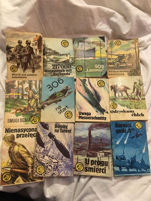 Seria z żółtym tygrysem, 1986 r, 12 szt