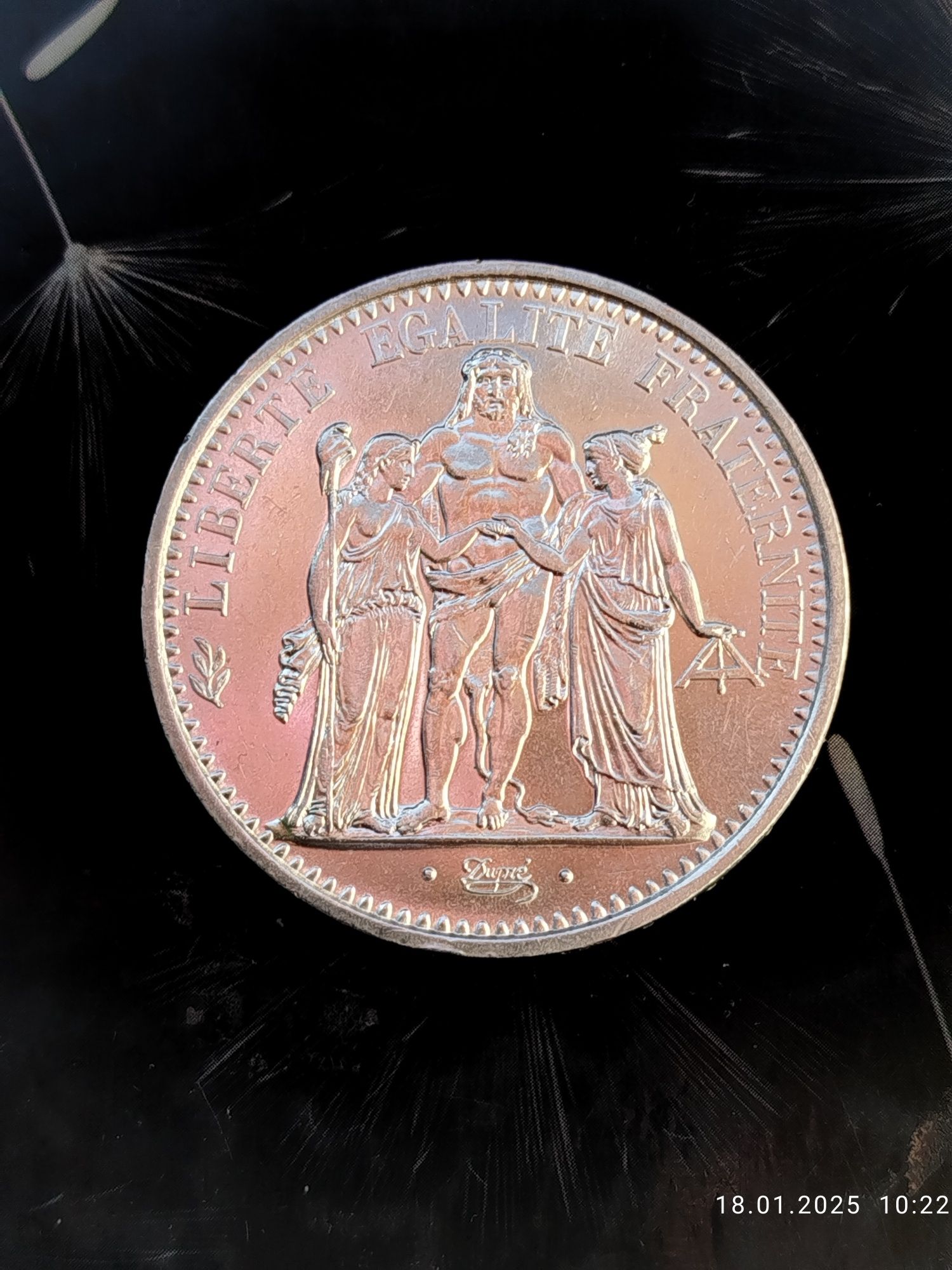 3 szt.  10 Franków Herkules