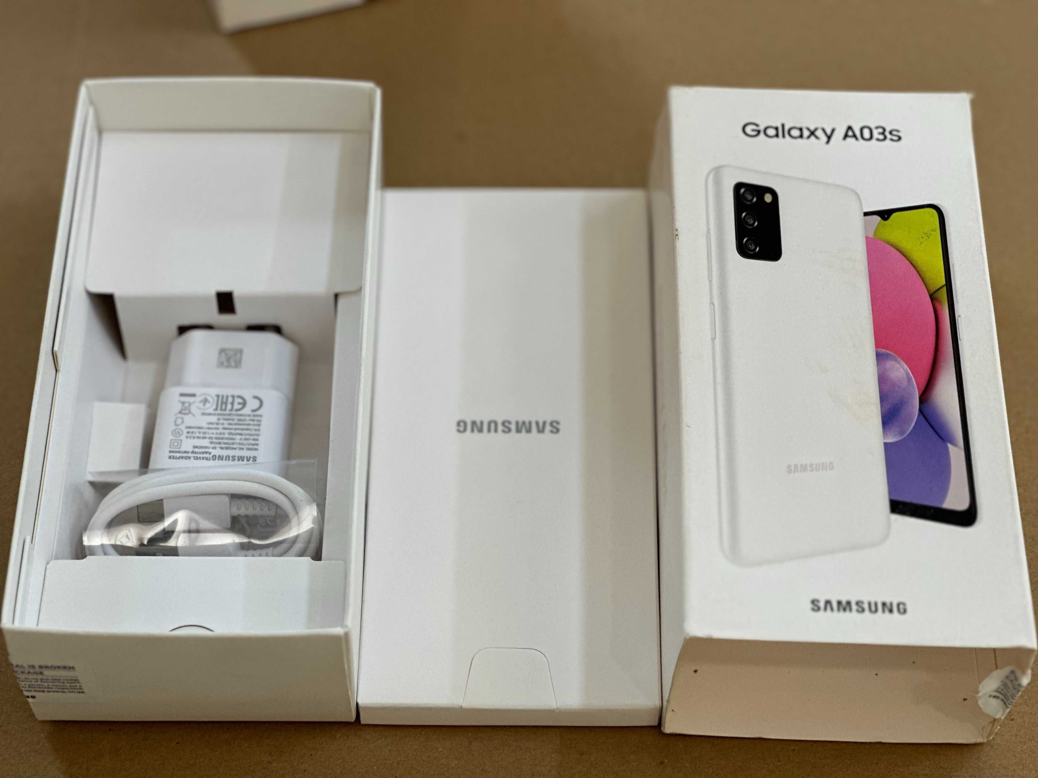 Smartfon Samsung Galaxy A03s 3 GB / 32 GB 4G (LTE) biały / RATY