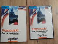 Francuski "Pas de probleme" podręcznik + CD A1-A2 kurs francuskiego