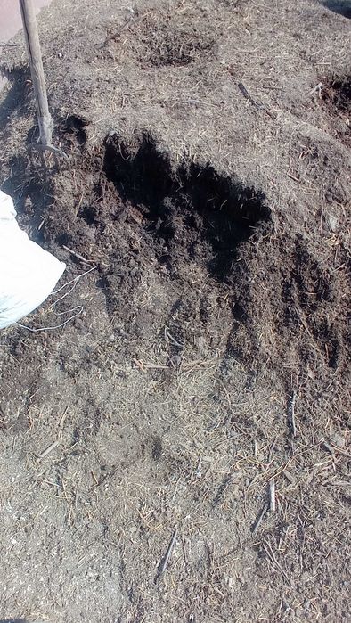 Перегній в мішках, козіний навоз. Продам. 60 грн.