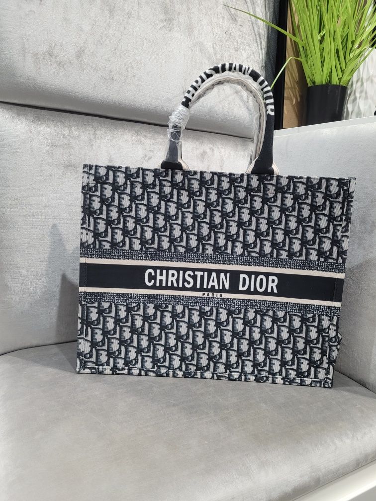 Torebka XL 45cm monogram Christian Dior J.adior shopper bag