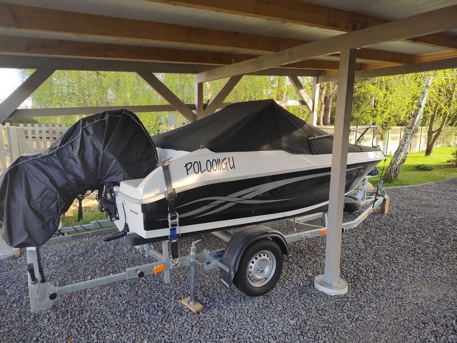 ŁÓDŹ BANTA 460 z 2024 roku z przyczepą i silnikiem