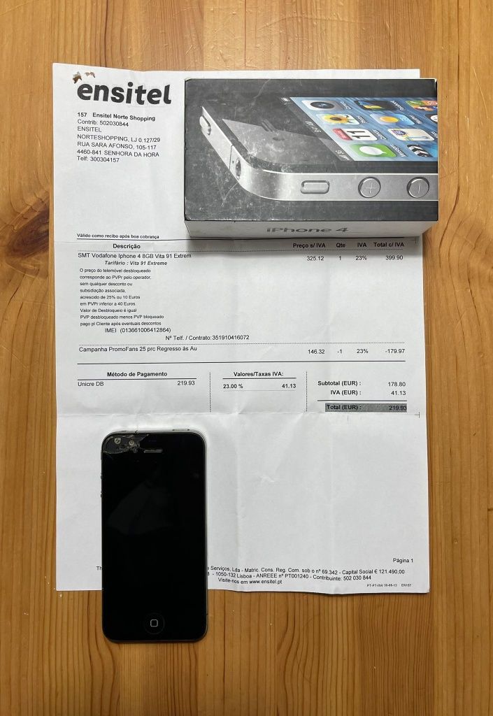 iPhone 4 8GB Preto