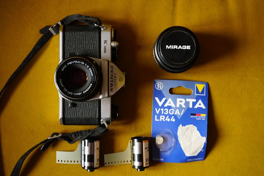 Pentax K1000 z SMX 50mm f2