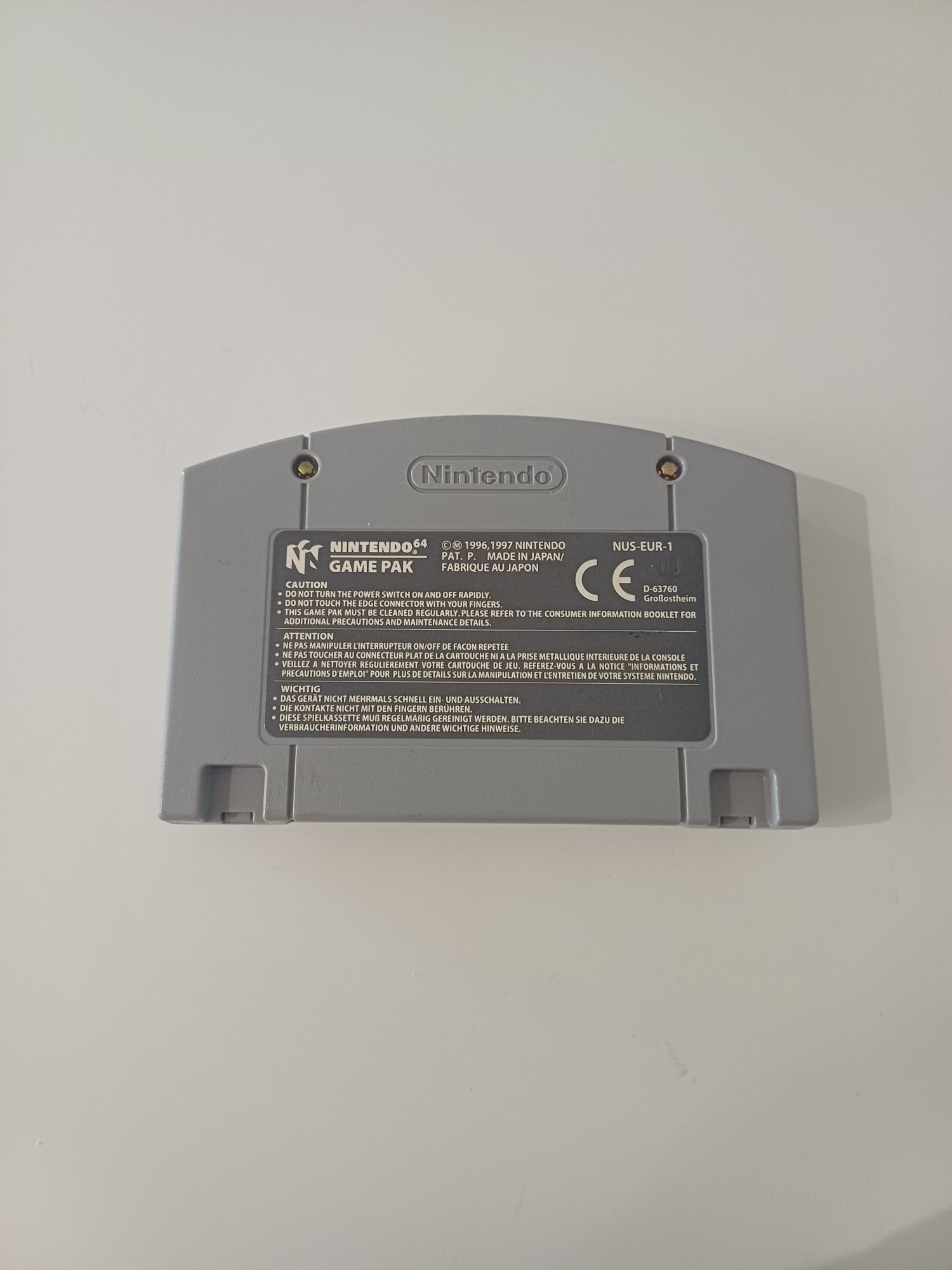 Clay Fighter 63 1/3 Nintendo 64 oryginalna angielska