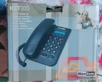 Nowy telefon przewodowy stacjonarny Maxcom KXT100