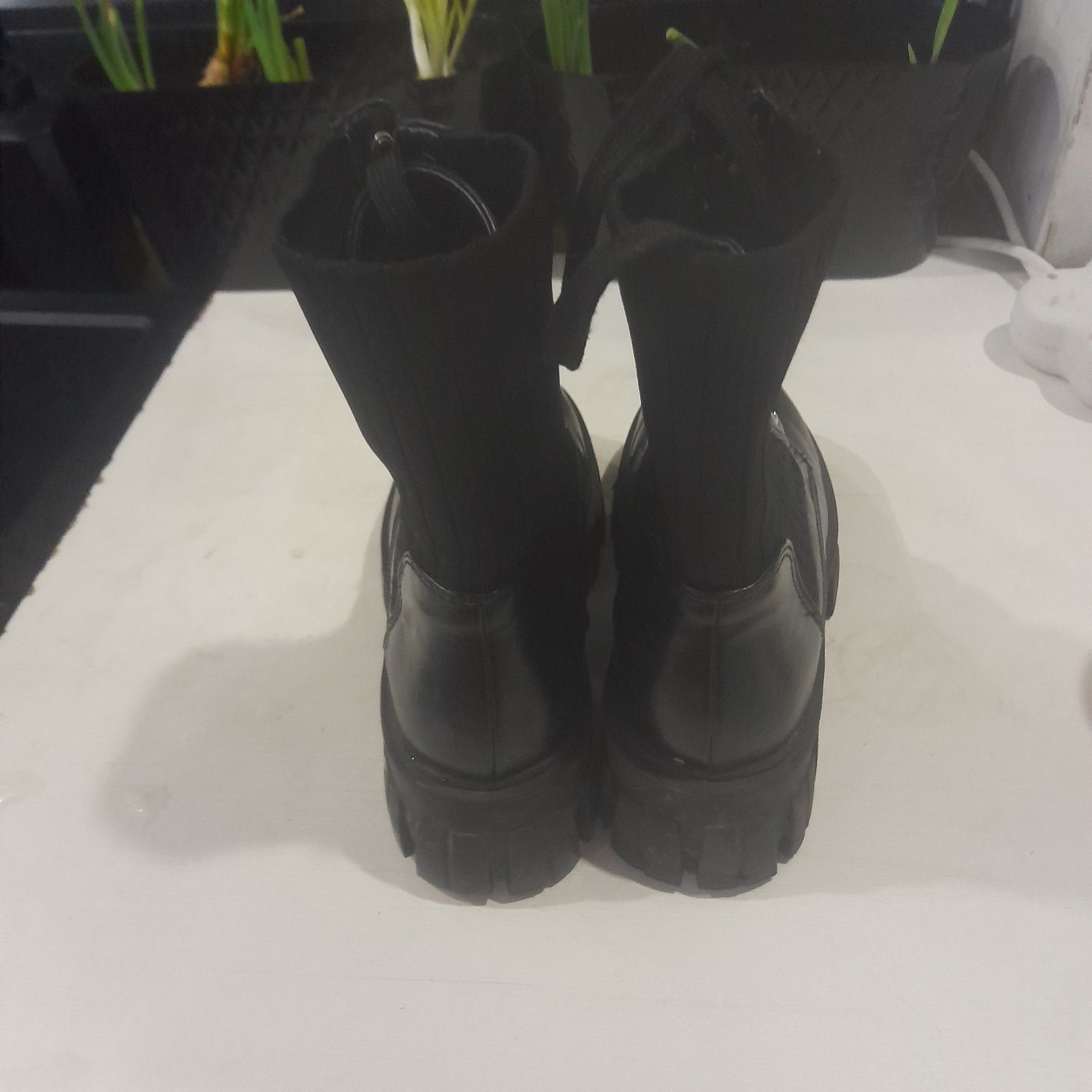 Bershka buty zimowe trapery pół łydki jak nowe 37