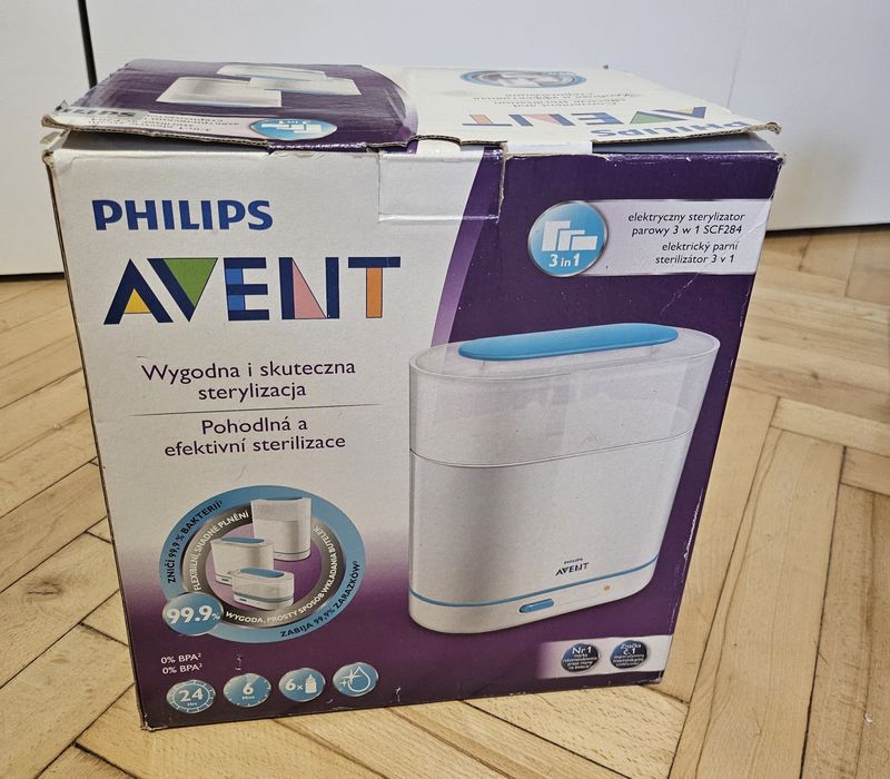 Philips Avent Elektryczny sterylizator parowy 3 w 1