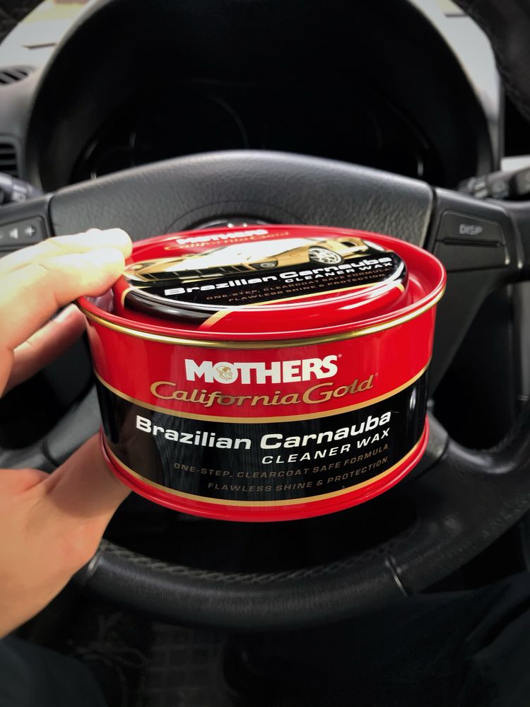 Віск + аплікатор Mothers Brazilian Carnauba Cleaner Wax ! Новий !