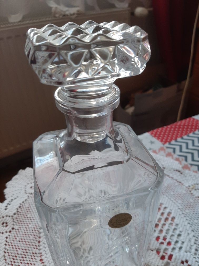 Śliczna karafka CRISTAL D'ARQUES France