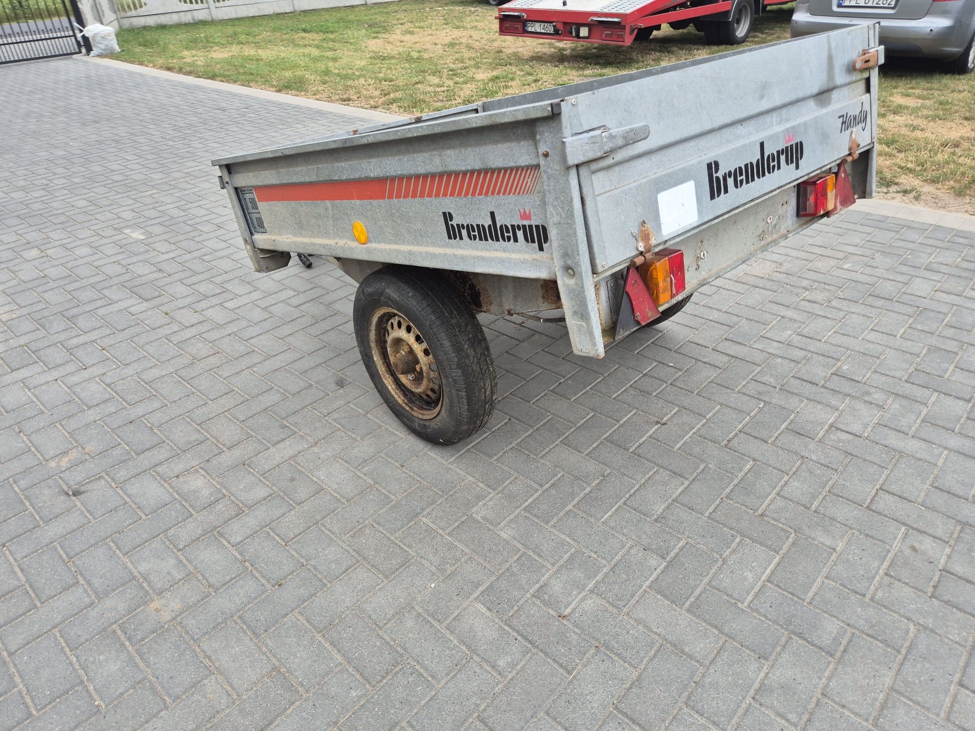 Przyczepka samochodowa lekka Brenderup 1.7x1.2