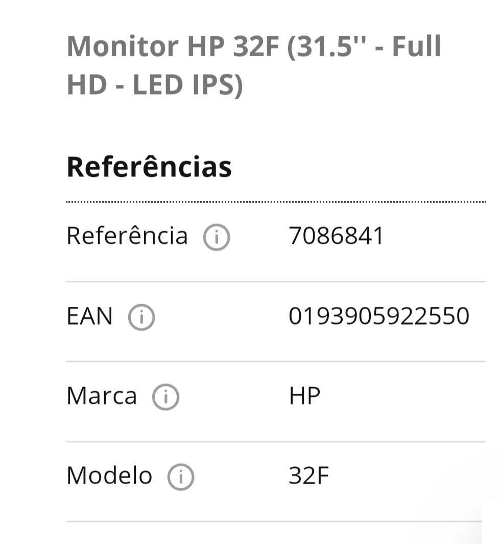 HP 32f  ainda na garantia