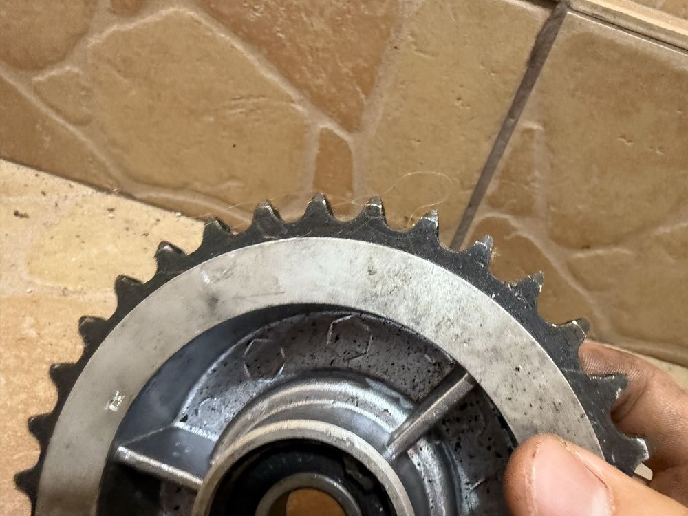Zębatka tył nowa Simson S51 S50 S53 komplet wysyłka