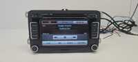 VW RCD510 Passat B7 Golf VI Radio DAB 6-CD Mp3 Aux SD  z kodem