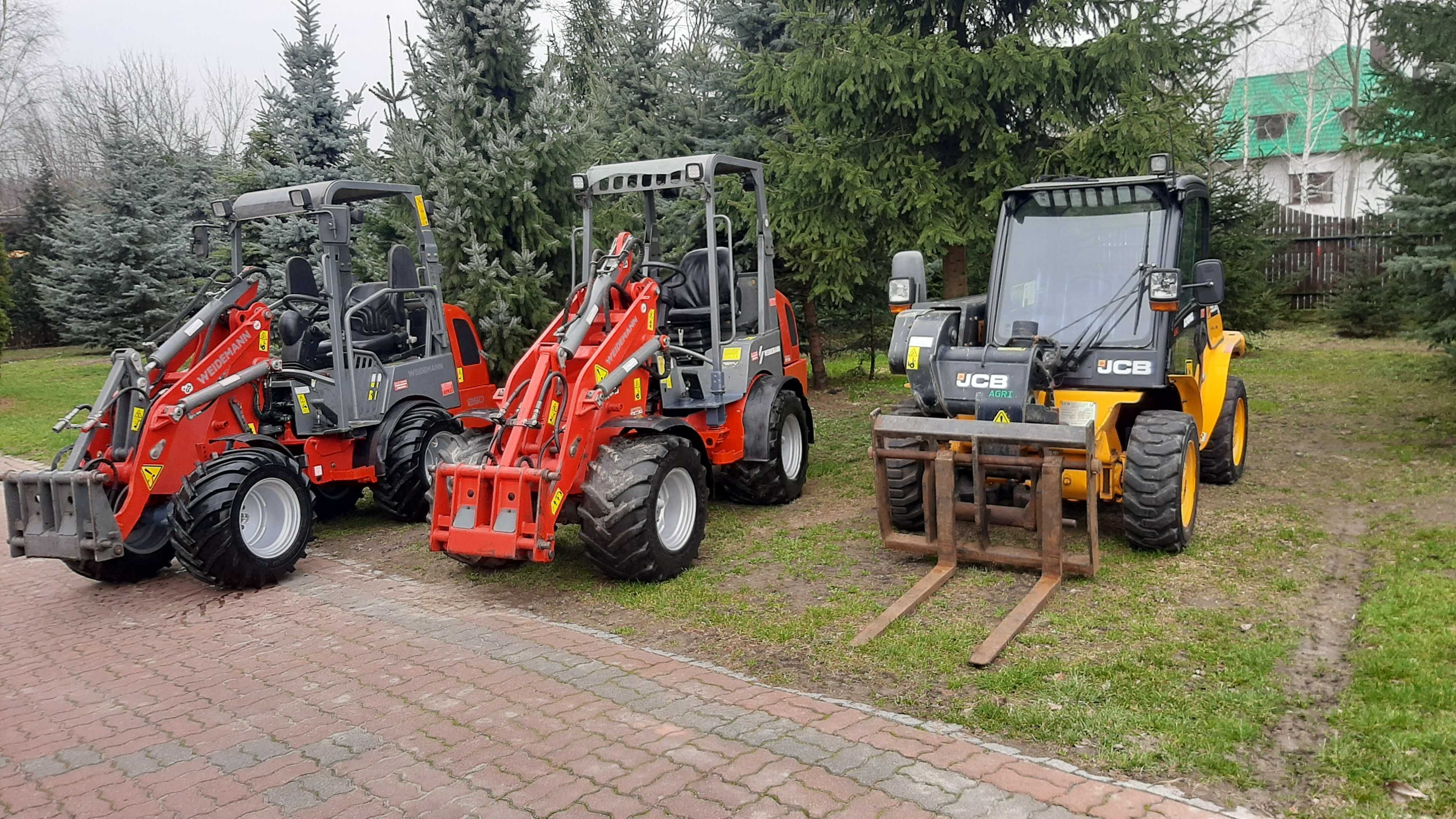 Ładowarka Weidemann 2018 Schaffer JCB