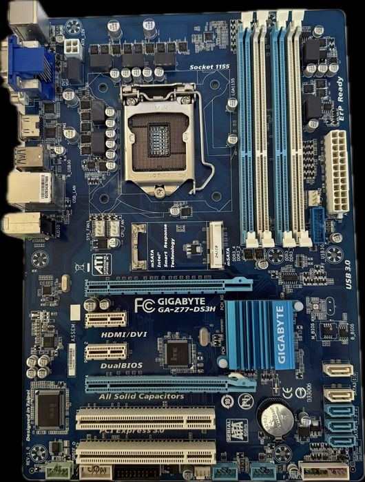 Płyta główna ATX Gigabyte GA-Z77-DS3H LGA 1155