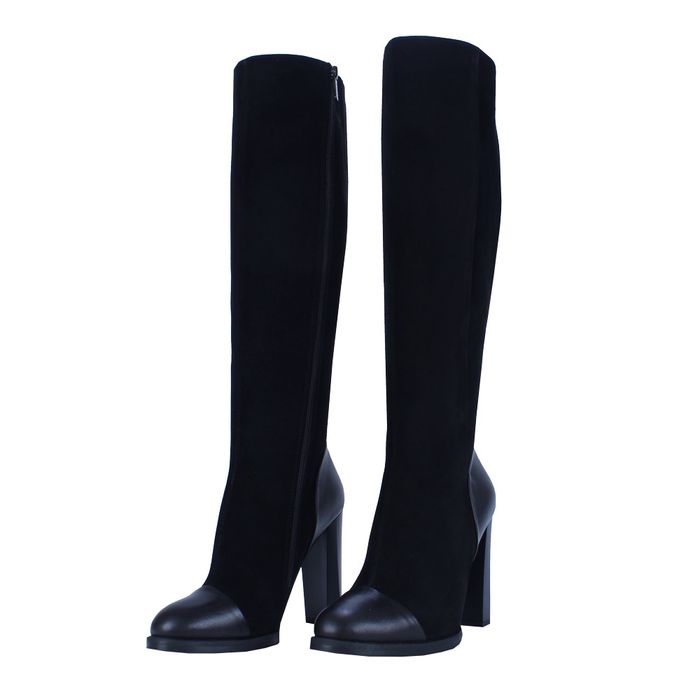 Сапожки сапоги ботінки ботфорди зима