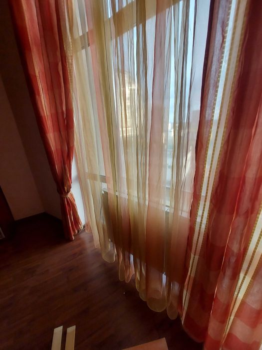 Комплект штори та тюль