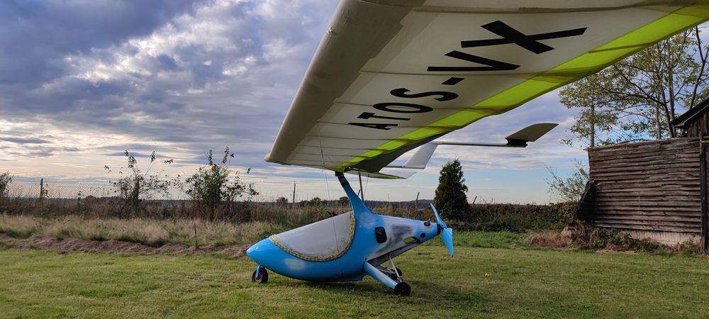 Samolot ultralekki, Silent Glider M Atos VX -UL,  Hirth F33