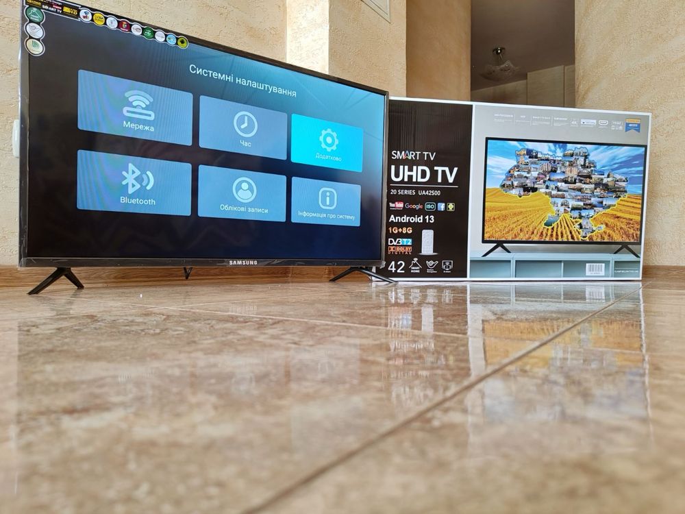 СКЛАД | Телевізор Samsung 4K Smart TV T2 WiFi / 42 / 32