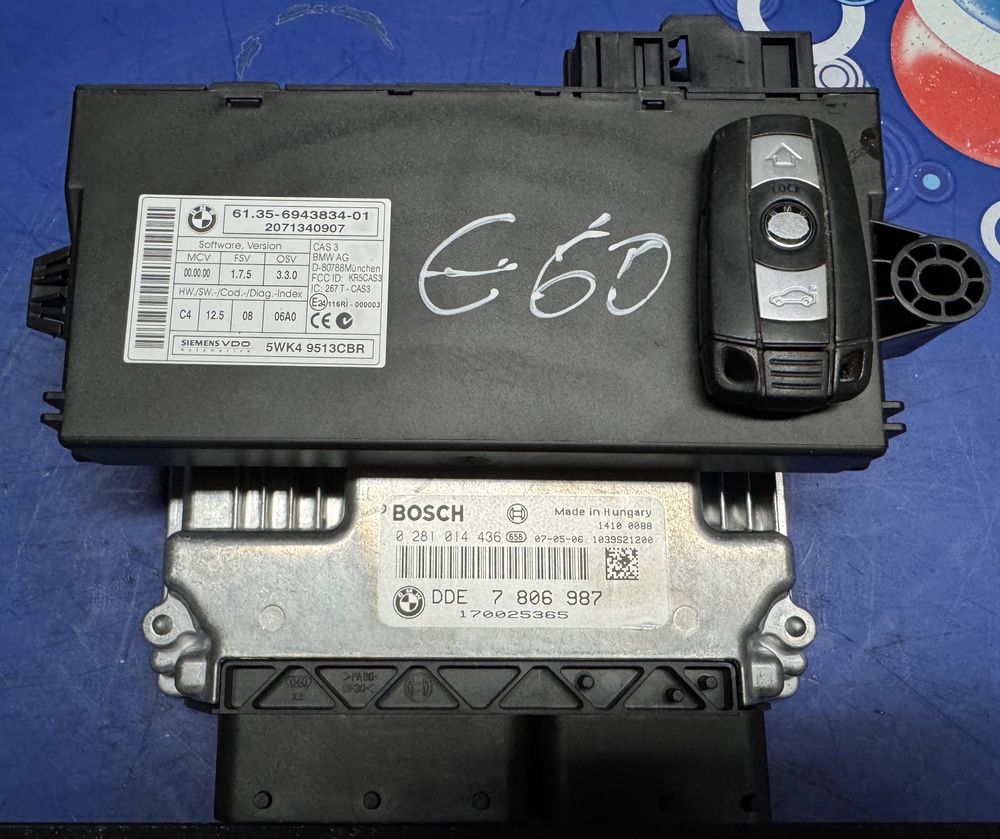 Centralina unidade chave bmw seri 5 e60 e61 lci