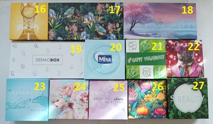 Pudełko ozdobne na prezent box po Pure Beauty wzór nr 13