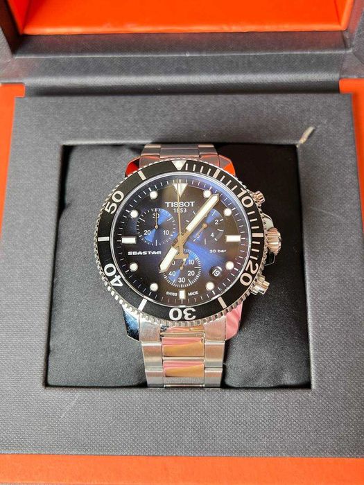 Годинник Tissot Seastar 1000 Chronograph T120.417.11.041.01
