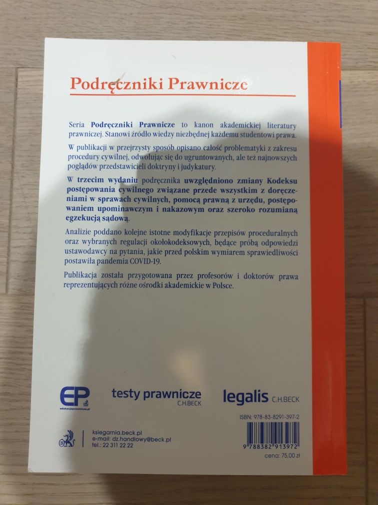 Postępowanie cywilne ch beck