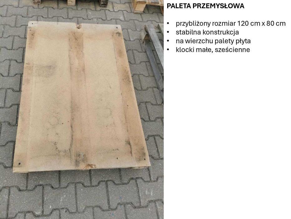 Sprzedam palety przemysłowe