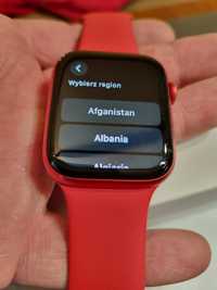 Apple watch 6 44mm  czerwony