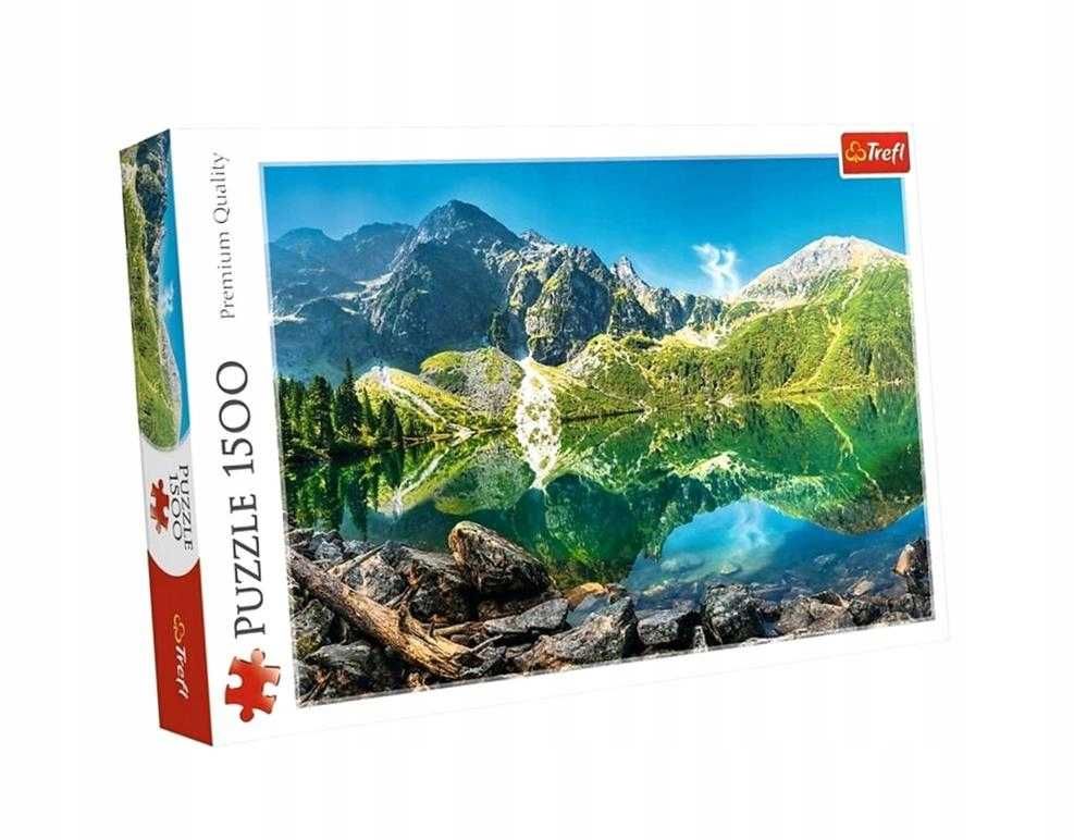 Puzzle Trefl 26167 Morskie Oko Tatry 1500 elementów Polska nowe