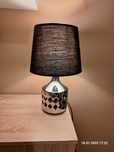 Lampka nocna - z czarnym kloszem