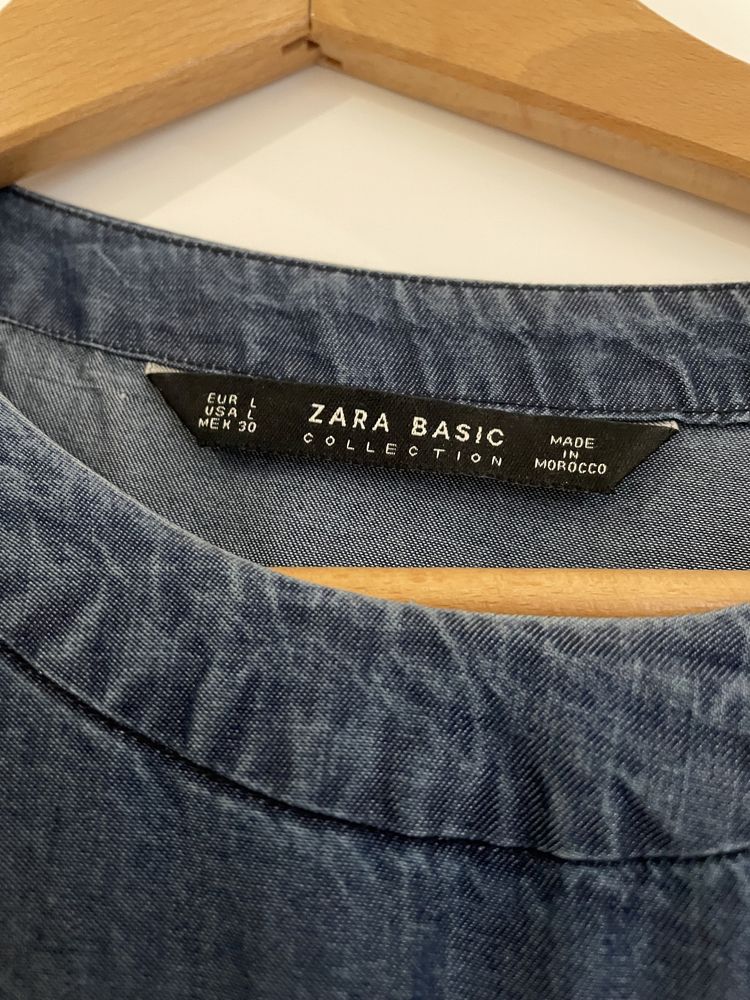 Sukienka jeansowa Zara, L