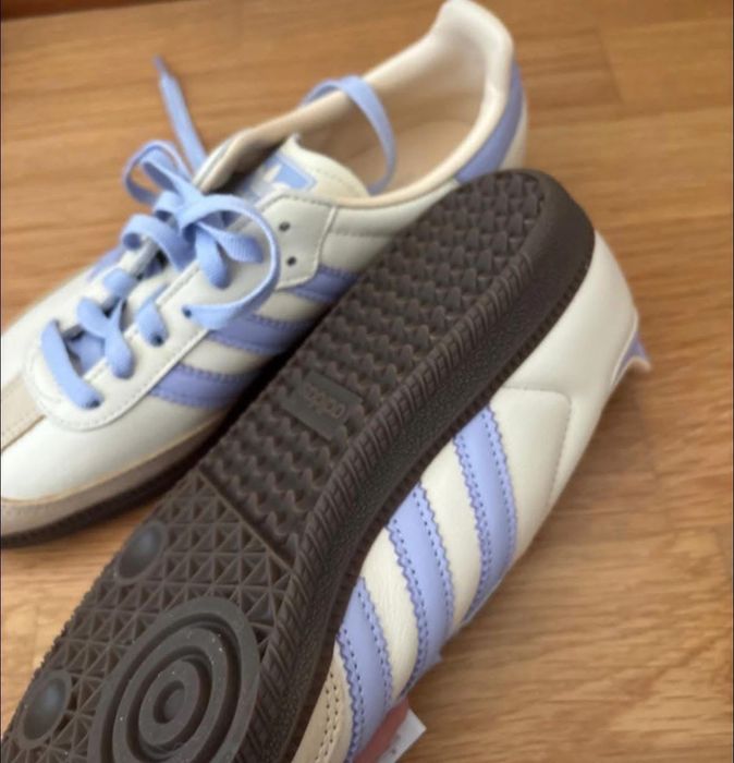 Adidas Samba Cream White / Violet Tone / Sand Strata