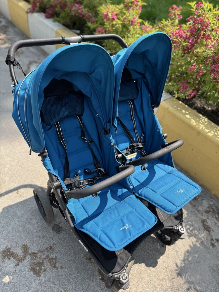 Прогулянкова коляска для двійні Valco Baby Snap Duo